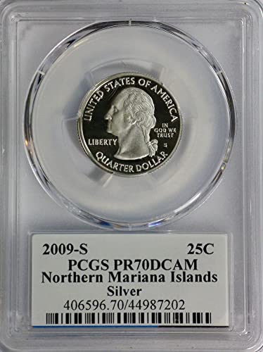 Територијална четвртина од Северна Маријана Острови во 2009 година PCGS PR-70 PCGS PR-70