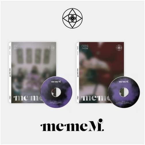 Purple Kiss Memem 3 -ри мини албум случајна верзија ЦД+108P Photobook+1P Постери за преклопување на знаци на пакет+2P Photocard+1P Hide Voarkard+1P