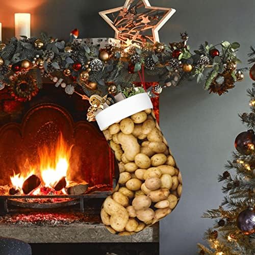 Градина компир ескулализирани Божиќни чорапи за домашни празници за Божиќни забави
