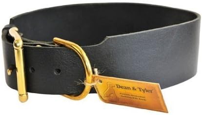 Dean & Tyler Bumps and Bits Brass Leather Coge Cooke, 18 од 2-инчи, црно