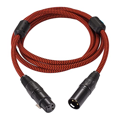 Балансиран кабел за продолжување XLR компатибилен со микрофон за звучникот AMP Редовен 3 пински XLR машки до женски аудио кабел 1м 2м 3м 5м 8м