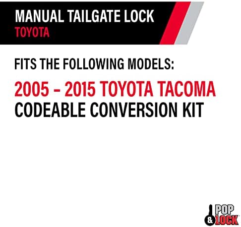 Поп &засилувач; ЗАКЛУЧУВАЊЕ PL5400CONV Кодабилен Комплет За Конверзија На Заклучување За Toyota Tacoma