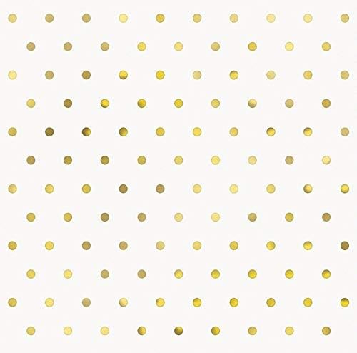 Златни фолии точки за ручек за време на салфетки за хартија | 7 x 7 | 16 компјутери