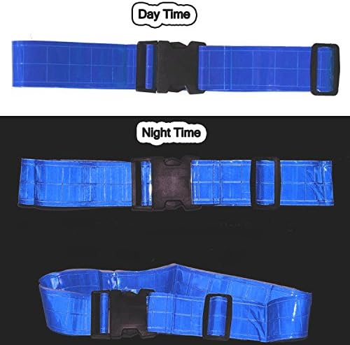 ISMYWM 360 Степен Видливост Армија Безбедност Рефлектирачки Појас Направен Од Рефлектирачки Ленти За Трчање Џогирање Возење Велосипед Пешачење