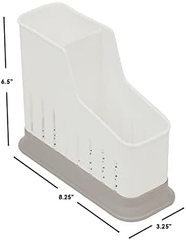 Домашни основи CH37930 држач за спојници, 6,5 x 8,25 x 3,25 , бело