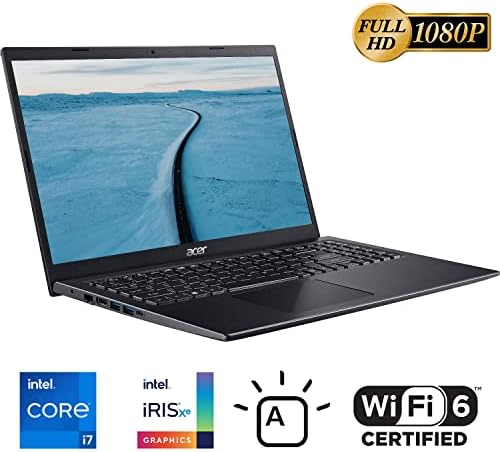 Acer Aspire 5 Лаптоп Лаптоп, 15.6 инчен FHD Дисплеј, Intel Core i7-1165G7, 36GB RAM МЕМОРИЈА, 1tb PCIe SSD + 1TB HDD, Веб Камера, Позадинско Осветлување