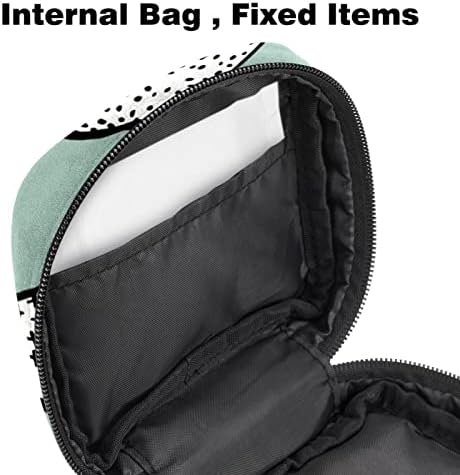 Период торба, санитарна торба со салфетка патент тампон торба за жени девојки женски менструација патент торбичка мини козметичка торба за чанта, цртан филм живот?