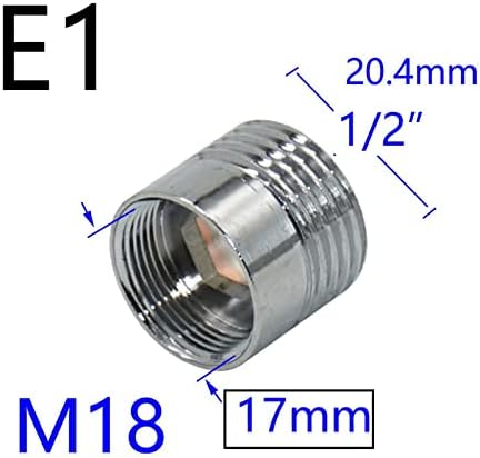 М16 М18 М24 М28 Машки Женски Конектор За Конец Месинг Адаптер За Чешма За Заштеда На Вода За Бања Кујнски Фитинзи за Славини