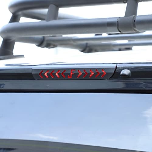 LLKUANG 3-та светлина на сопирачката Трета светло на сопирачката Центар за светло за Toyota FJ Cruiser 2007-2021 легура со висока позиција