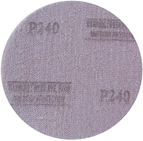 Мрежна крпа прашина без пескарење дискови против блокирање суво мелење шкурка од 6 инчи 150мм 120 до 1000 решетки