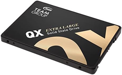 TEAMGROUP EX2 2TB 3D NAND TLC 2.5 Инчен Sata III Внатрешна Цврста Состојба Диск SSD Компатибилен Со лаптоп &засилувач; Компјутер