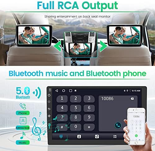 Андроид 12 [2GB+32GB] Автомобил Радио Компатибилен За Lexus RX300 RX330 RX350 RX400H 2003-2009, 9 Инчен Екран На Допир СО GPS/FM/WiFi/USB,