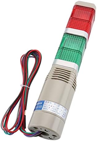 Баомаин Индустриски сигнал светлосна колона LED Аларм за аларм Квадратна кула Индикатор за светло светло Предупредување за светло светло