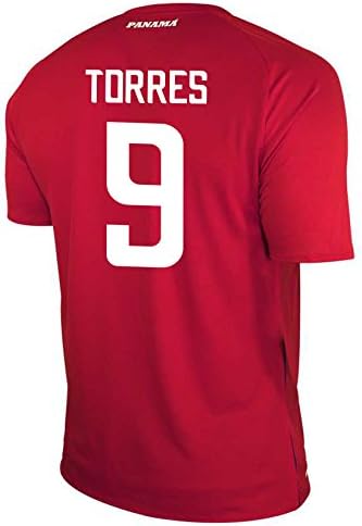 Нова рамнотежа Торес 9 Панама домашен фудбалски дрес на Светскиот куп на ФИФА Русија 2018 година