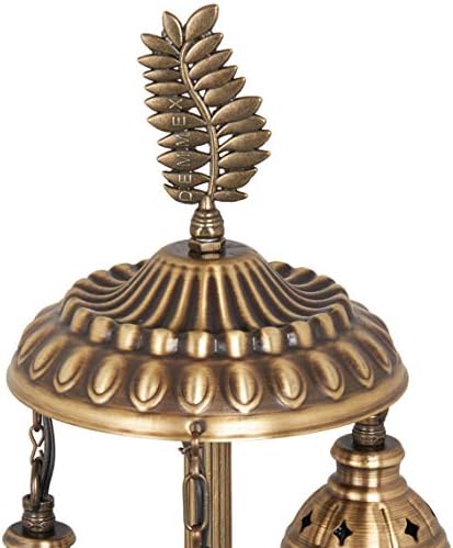Деммекс зачудувачки 3 глобус турски марокански боемски биро за маса во кревет ноќна ламба светло лабам со северноамерикански приклучок