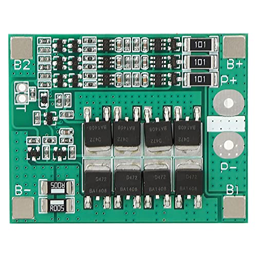 Lithium јонска батерија, BoxWizard BMS 3S 12V 40A литиум за заштита на батерии BMS PCB табла со баланс за полнење на литиум јонска батерија