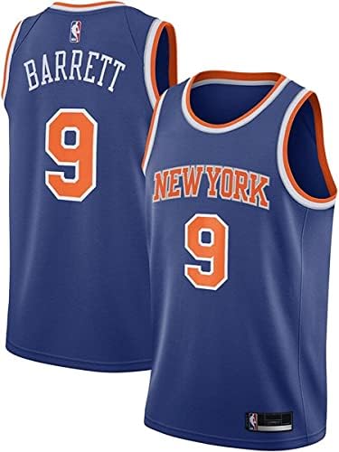 РЈ Барет Newујорк Никс НБА момчиња млади 8-20 сини икони издание Свингман дрес