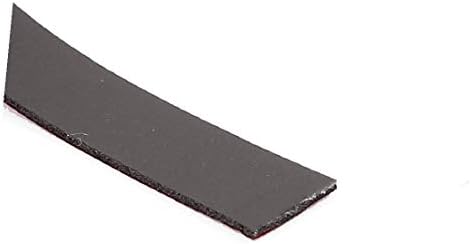X-gree 5pcs 1cm ширина 5m должина 2мм дебела двојна еднострана запечатување шок-изобилна сунѓерска лента црна (5 парчиња 1cm largezza