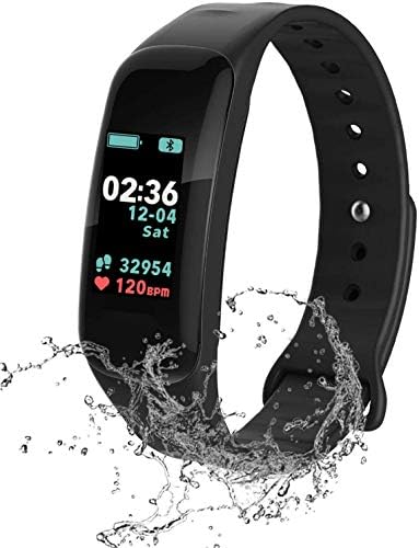 Faststar Fitness Tracker Паметна Нараквица, Отчукувањата На Срцето, Крвен Притисок/Кислород Педометар Далечина Рекордер Носен Водоотпорен Тракер Активност Часовник, Боја Ди?