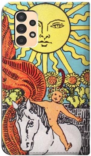 RW0565 Tarot Sun Pu Кожен Флип Капак За Samsung Galaxy A13 4G