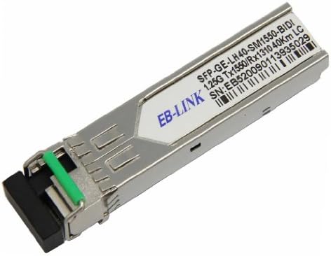 EB-Link GLC-BX-D40 BIDI 1.25G TX1550/RX1310NM 40km SFP модул за предавател