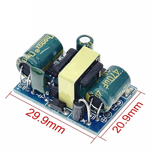 1PCS AC-DC 12V 5V 450MA 5W Напојување на напојувањето на конверторот на конверторот чекор надолу