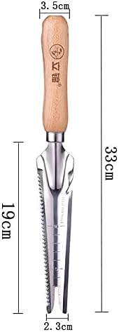 Нерѓосувачки Косилка Плевене Дрвена Рачка Челик Алатка Алатка Градинарство за Плевене Двор &засилувач; Градина Алатникот За Мажи