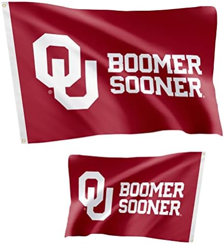 Знамиња На универзитетот Во Оклахома Двострани Порано Банери Полиестер Внатрешен надворешен 3х5