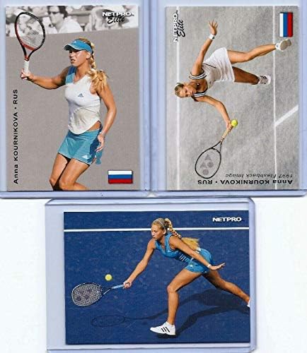 Ана Курникова 2003 година „1 -ви отпечатена нетпро елита тениска дебитантска картичка многу!