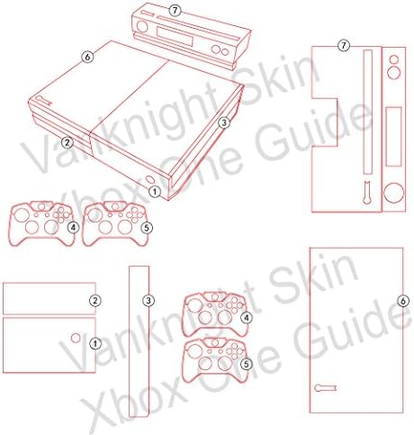 Налепници за Кожа Од Винил Налепници за винил Покриваат Аниме За Xbox Една Конзола Kinect 2 Контролери