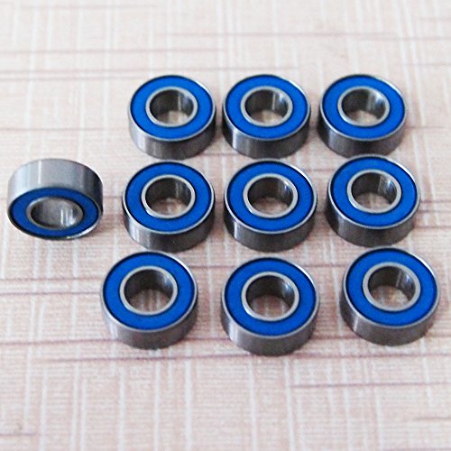 Qkparts за Traxxas Slash Rustler Stampede Wheel Chould Ball Leaters 5x11x4mm нови