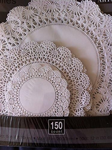 Кралската 8 Инчен Круг Чипка Хартија Doilies 500 Брои