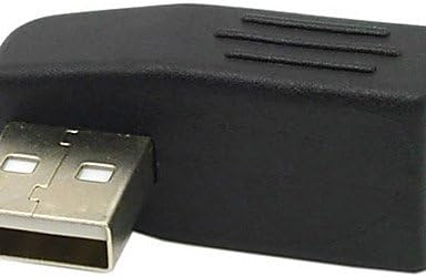 Femaleенски USB 2.0 на машки USB адаптер за Aux