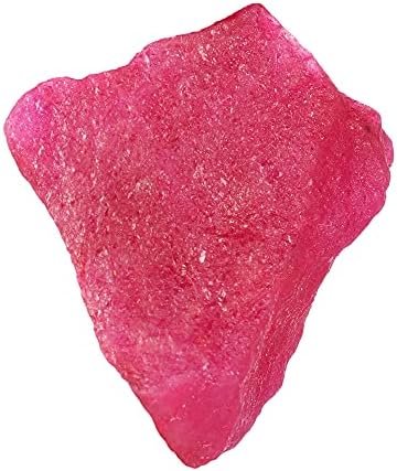 106 КТ. Црвен рубин груб лабав скапоцен камен сертифицирани Руби Чакрас лековити кристали, енергетски камен, бучен камен ГА-91