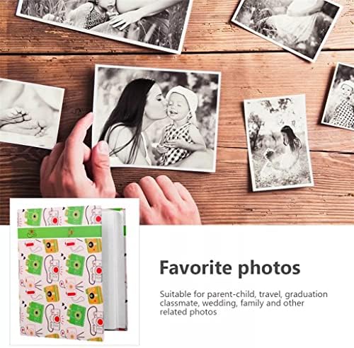Kfjbx 6 инчен албум за складирање на фотографии за фотографии за годишна слика за слики со слики, вметнете тип на фото албум