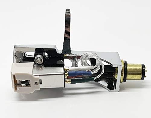Кертриџ, конусна игла, игла со завртки за монтирање и хромирана глава за Stanton T55 USB, T52, Str820, T50, Str850, T120C, T90 USB