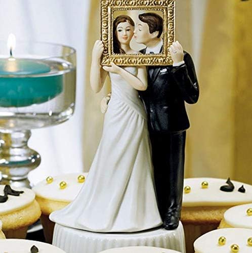 Свадба Star слика Совршена двојка порцеланска фигура за торта за торта