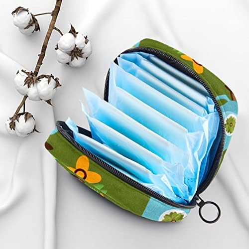 Торба за складирање на санитарна салфетка, менструална подлога за торбички за гаќички за тампон за женски производ со патент за тинејџерски