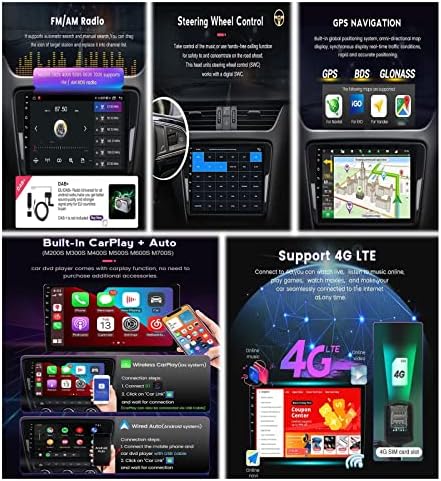 Двоен Дин Андроид 11 Автомобил Стерео РДС ФМ Автомобил Радио со 9 инчен Екран На Допир ДВД МУЛТИМЕДИЈАЛЕН Плеер ЗА ЛАНСЕР ЕКС 10 Галант 2007-2017 Андроид 11 WiFi Бт Карплеј ДС