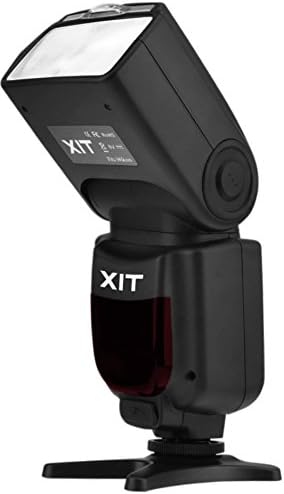 Xit XTDF260N Елита Серија Дигитални SLR Авто-Фокус Моќ Зум E-TTL Блиц СО LCD Дисплеј, Отскокнување/Вртливата За Никон DSLR