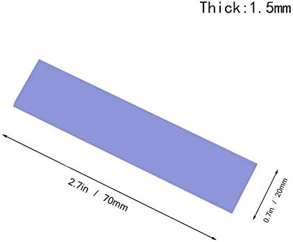 М. 2 Термичка подлога, 70х20х1, 5мм За Pcie M. 2 2280 SSD NVMe Ладилници …