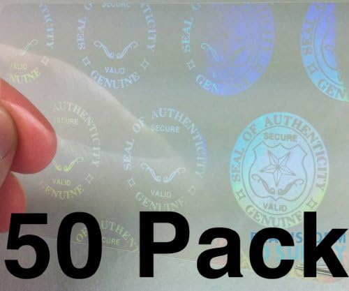 Печат И Клуч ИД Холограмски Преклопувања - 50 Пакет