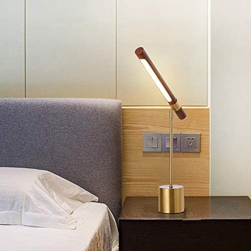 Haалеи дрво жито боја, ламба за маса, едноставна спална соба, маса, хотелска маса, предводена ламба дома хотелска декорација