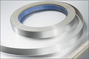 Снабдување со раб, четкан алуминиум не'рѓосувачки челик 7/8 x 25 'x 1mm Дебелина, раб за поврзување - не залепено - направено во САД.