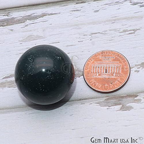 Авентуринска скапоцен камен топка, метафизички, сфера топка, кристал за лекување на реики, кристална топка, лековито камена топка, богатство топка, 23 мм