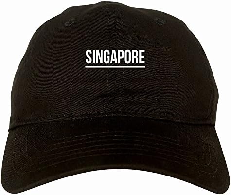 Кралевите На Њујорк Градот Сингапур Едноставно Подвлечете 6 Панел Тато Капа Капа