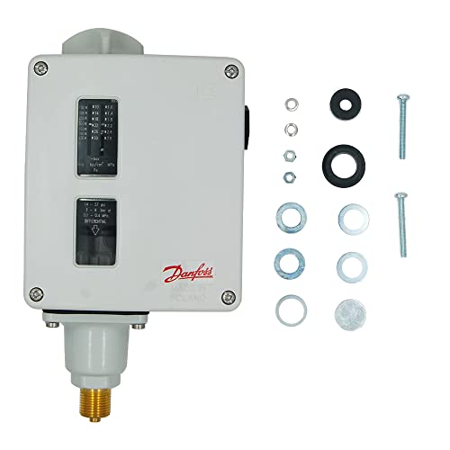 Danfoss 017-529566 Прекинувач за притисок RT-117 со врски со притисок 3/8 g за автомобили, котли, турбина со пареа, пумпи, HVAC,