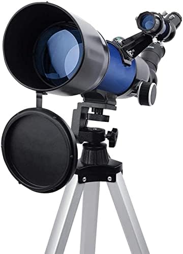 Вселенски производи 8-12 Монокуларен телескоп за телескоп за паметни телефони за деца Телескоп за деца возрасни, отвор од 70 мм 400 мм bak4 prism FMC леќи Телескоп за астроном
