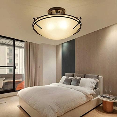 ZSEDP Ретро дизајн, едноставен стил на земја, практична таванска светлина, дневна соба спална соба трпезарија атмосферски уметнички ламби