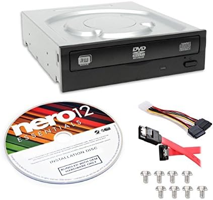 Lite-On Super AllWrite IHAS124-04-КОМПЛЕТ 24X DVD+/ - RW Двослоен Режач + Nero 12 Најважен Софтвер За Горење + Комплет За Инсталирање